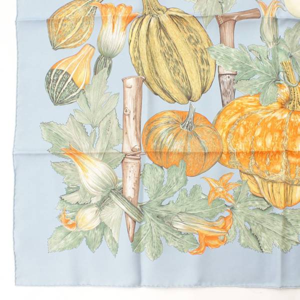 エルメス(Hermes) カレ90 シルクスカーフ CITROUILLES ET COLOQUINTES