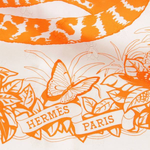 エルメス(Hermes) カレ90 シルク スカーフ JUNGLE LOVE ジャングルラブ