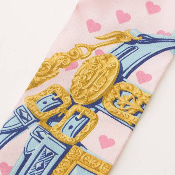 エルメス(Hermes) シルク ツイリー スカーフ BRIDES de GALA LOVE ROSE