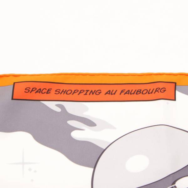 エルメス(Hermes) カレ90 シルクスカーフ Space Shopping au Faubourg