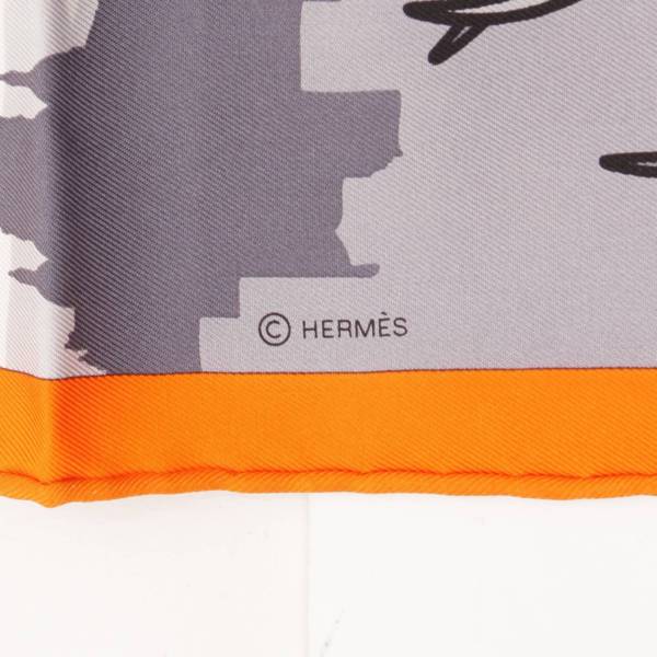 エルメス(Hermes) カレ90 シルクスカーフ Space Shopping au Faubourg