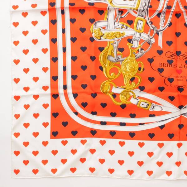 エルメス(Hermes) カレ90 シルクスカーフ BRIDES de GALA LOVE 