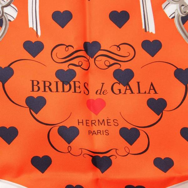 エルメス(Hermes) カレ90 シルクスカーフ BRIDES de GALA LOVE