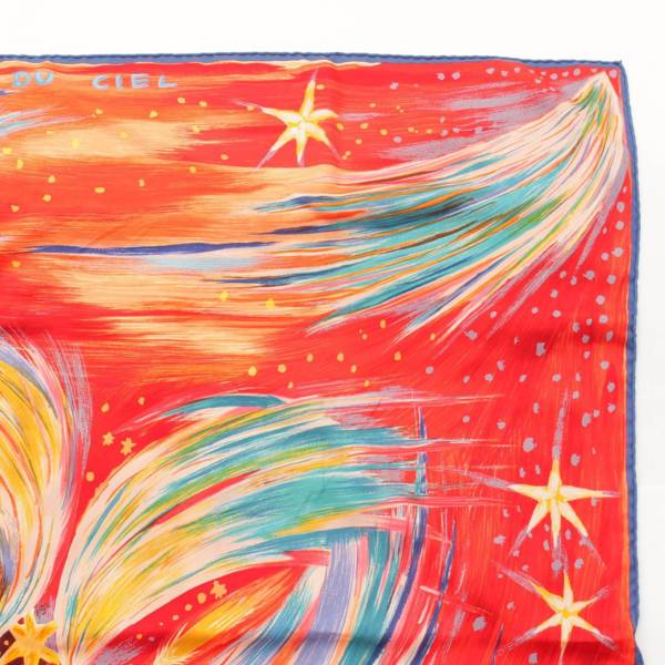 エルメス(Hermes) カレ90 シルクスカーフ Feux Du Ciel 天の火