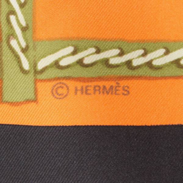 エルメス(Hermes) カレ90 シルクスカーフ La Chasse en Afrique