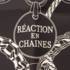 カレ90 シルクスカーフ REACTION EN CHAINES レアクション アン シェーヌ ブラック