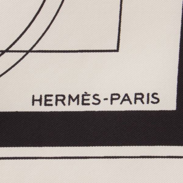 エルメス(Hermes) カレ90 シルクスカーフ EX-LIBRIS エクスリブリス 