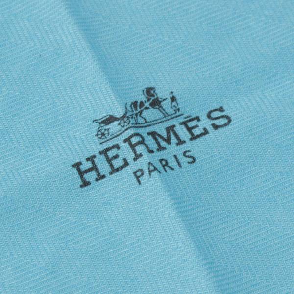 エルメス(Hermes) ロザンジュ ロゴ カシミヤ シルク スカーフ ひし形