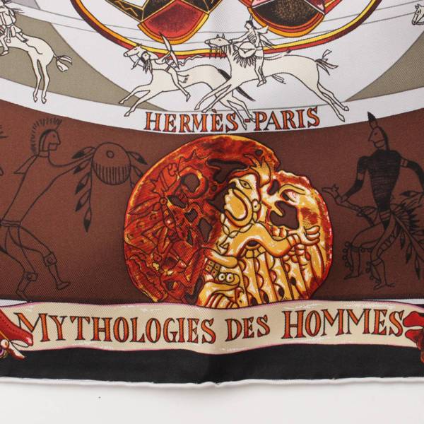 エルメス(Hermes) カレ90 シルクスカーフ LES MYTHOLOGIES DES HOMMES