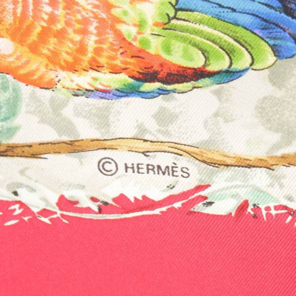 エルメス(Hermes) カレ90 シルク スカーフ EQUATEUR 赤道直下 アニマル 