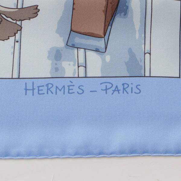 HERMES エルメス カレ 90 スカーフ パリの屋根 - 小物