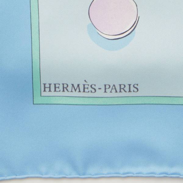 エルメス Hermes カレ90 シルクスカーフ Le jeu des petits bonheurs
