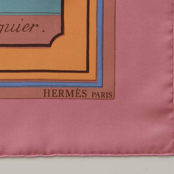 先行SALE】エルメス(Hermes) カレ90 シルク スカーフ L'ALPHABET DES