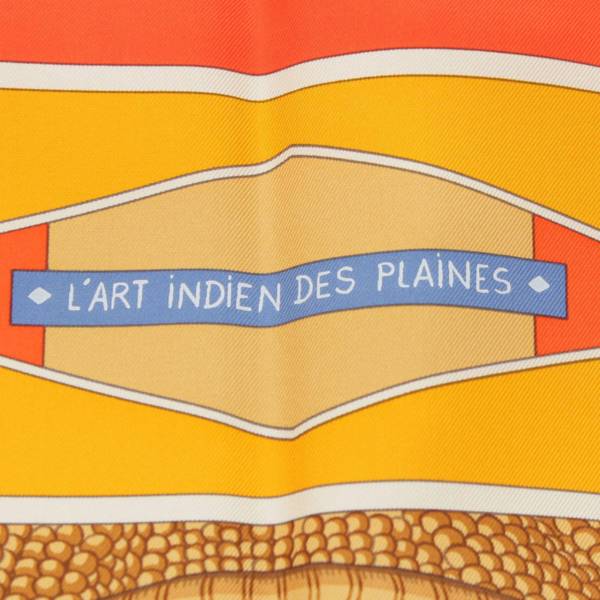 エルメス(Hermes) カレ90 L'ART INDIEN DES PLAINES 草原の ...