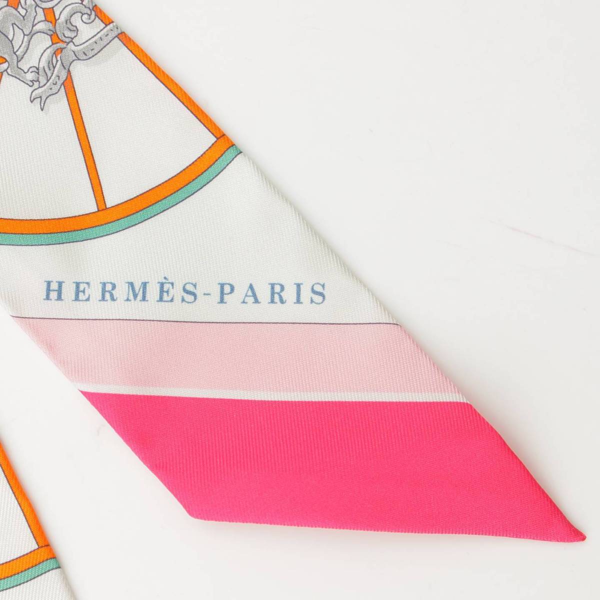 エルメス Hermes ツイリー シルクスカーフ SPRINGS SPRINGS スプリング 063932S マルチカラー 中古 通販 retro  レトロ