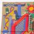 カレ90 シルクスカーフ LES TRESORS D'UN ARTISTE ある画家の宝物 マルチカラー