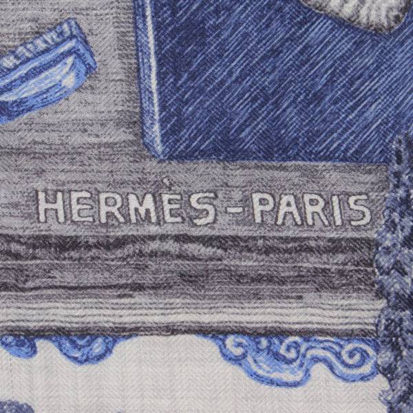 エルメス Hermes 22AW カシシル 140 カシミヤ×シルク スカーフ Elias 