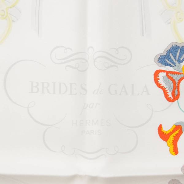 エルメス Hermes カレ90 Brides Fleuries ブリッド・フルリ ...