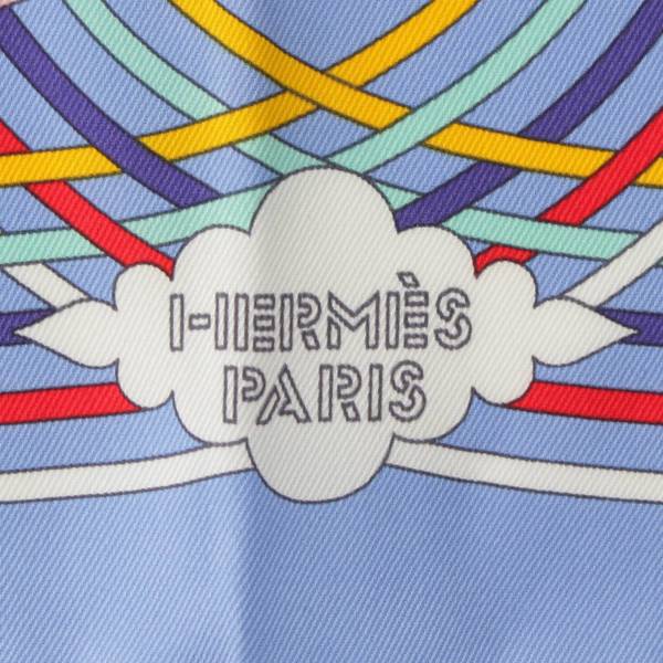 エルメス Hermes カレ70 CARRES VOLANTS 空飛ぶカレ シルク スカーフ 