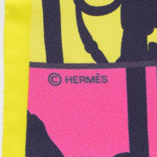 エルメス Hermes ツイリー En Desordre 無秩序 シルク スカーフ 中古