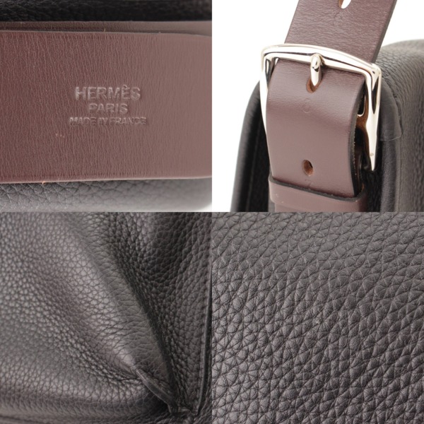 エルメス(Hermes) バルダ30 ヴォーアラモ ヴァッシュハンター ショルダーバッグ X刻 ブラック 中古 通販 retro レトロ