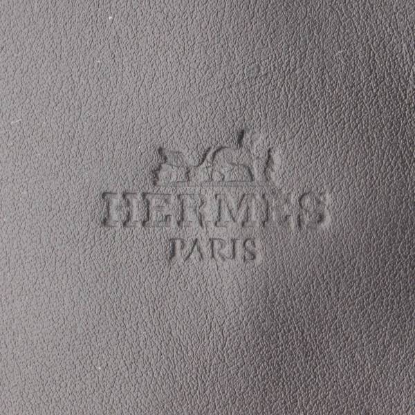 エルメス(Hermes) メンズ イズミール 馬柄 プリント レザー ロゴ