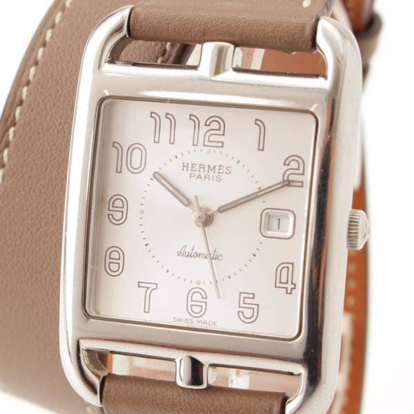 エルメス(Hermes) ケープコッド ドゥブルトゥール 腕時計 CC1.710 ...