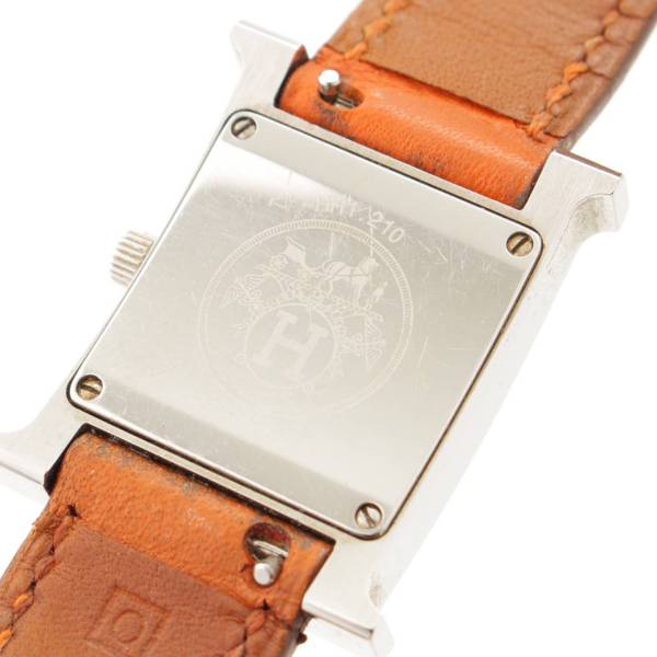 エルメス(Hermes) Hウオッチ ドゥブルトゥール 腕時計 HH1.210 ロング 