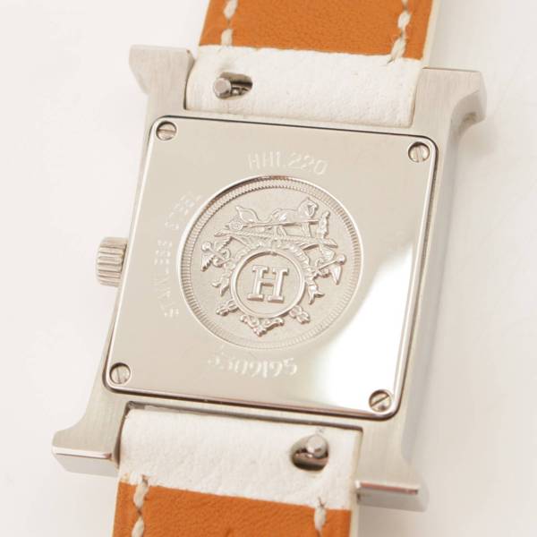 エルメス(Hermes) Hウォッチ ドゥブルトゥール 腕時計 HH1.220 ...