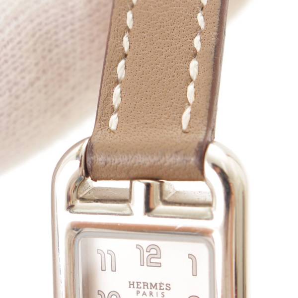 エルメス(Hermes) ナンタケット シングルトゥール スイフト 腕時計 ウォッチ NA2.110 エトゥープ 中古 通販 retro レトロ