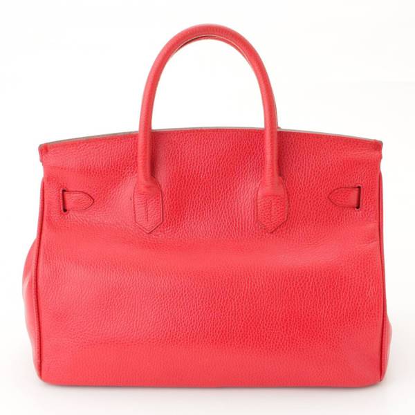 ◆超美品◆ ハイクラス HIGH CLASS ハンドバッグ 鞄 レザー 赤系