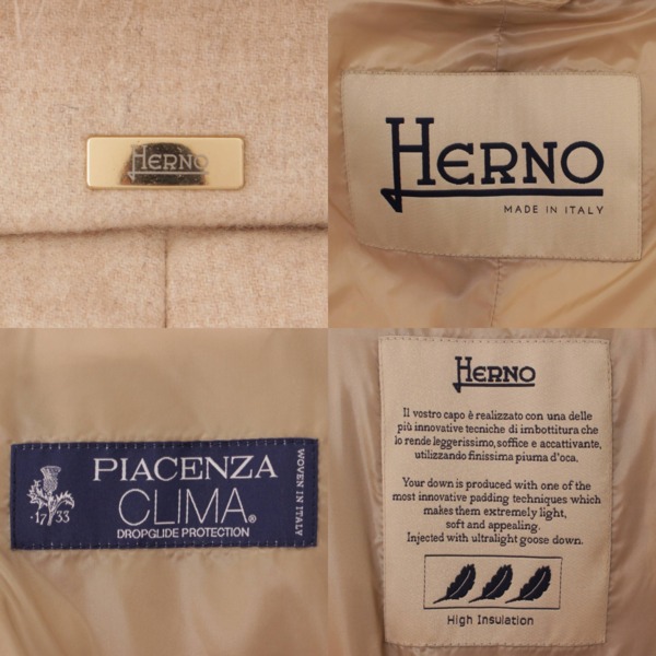 HERNO イタリア製 カシゴラ・カシミヤジャケット I40ヘルノ