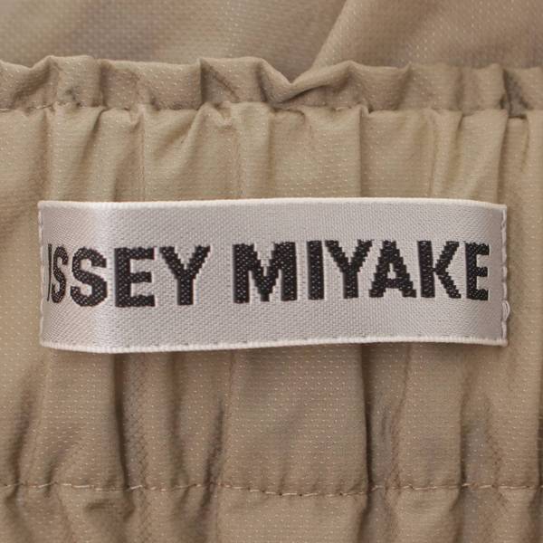 21SS ISSEY MIYAKE 撥水ナイロン カーキ2 IM12FA556-