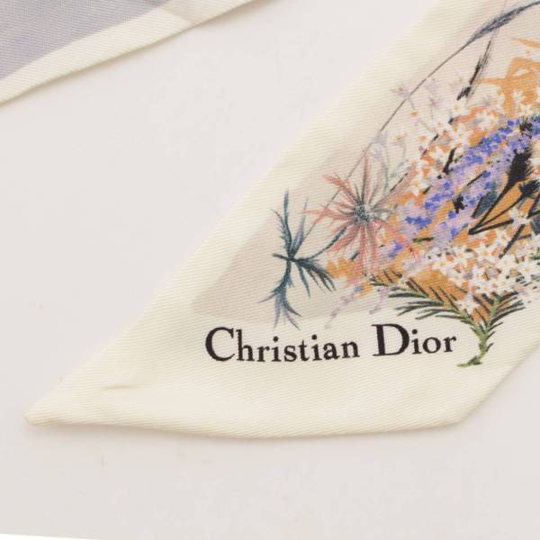 クリスチャン ディオール(Christian Dior) フラワー 総柄 ロング