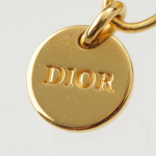 クリスチャンディオール(Christian Dior) CDロゴ ラインストーン GP