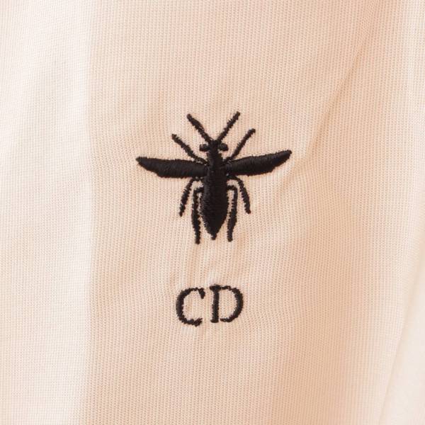激安直販 ディオール 34 CDロゴ BEE刺繍 ブラウス チュニック