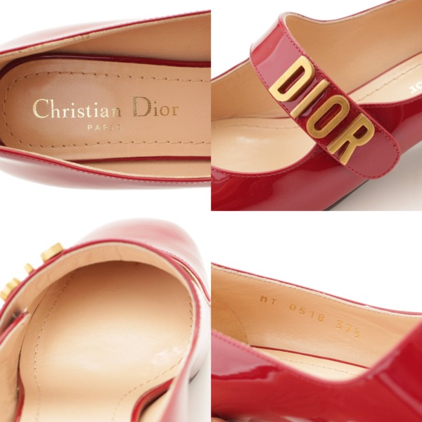 クリスチャン ディオール(Christian Dior) ロゴ ストラップ ヒール