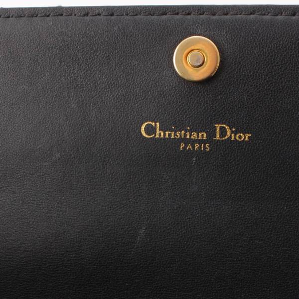 クリスチャンディオール Christian Dior カナージュ レザー CDロゴ 2