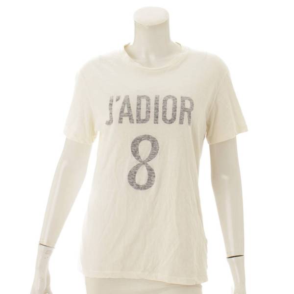 クリスチャン ディオール(Christian Dior) J'ADIOR Tシャツ アイボリー 