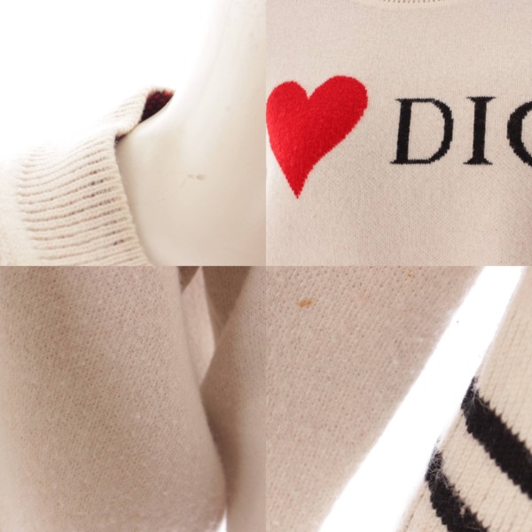 クリスチャン ディオール(Christian Dior) 19AW カシミア ロゴ ハート 