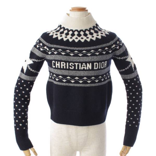 Christian Dior ニット Sサイズ カシミア セーター ディオール - ニット