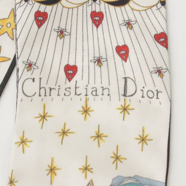 クリスチャンディオール Christian Dior ミッツァ シルクスカーフ 