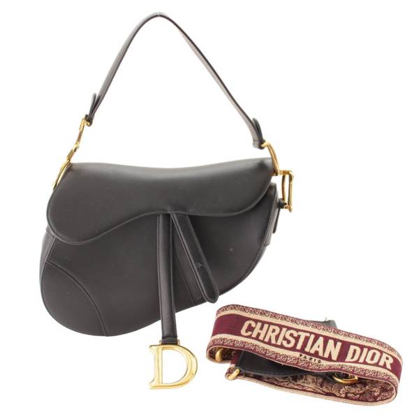 クリスチャン ディオール(Christian Dior) サドル ロゴストラップ付