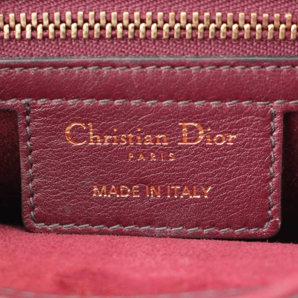 クリスチャン ディオール(Christian Dior) レザー ロゴ金具 2WAY ...
