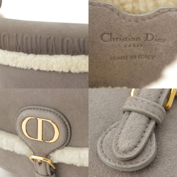 クリスチャンディオール Christian Dior ボビー ムートン シアリング 