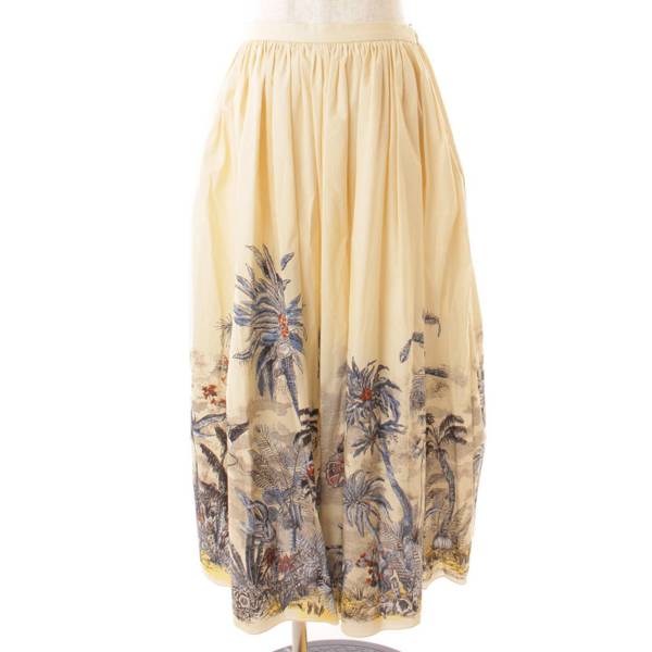 クリアランス卸売り Christian Dior スカート トワルドゥジュイ トロピカル 2020 ロングスカート
