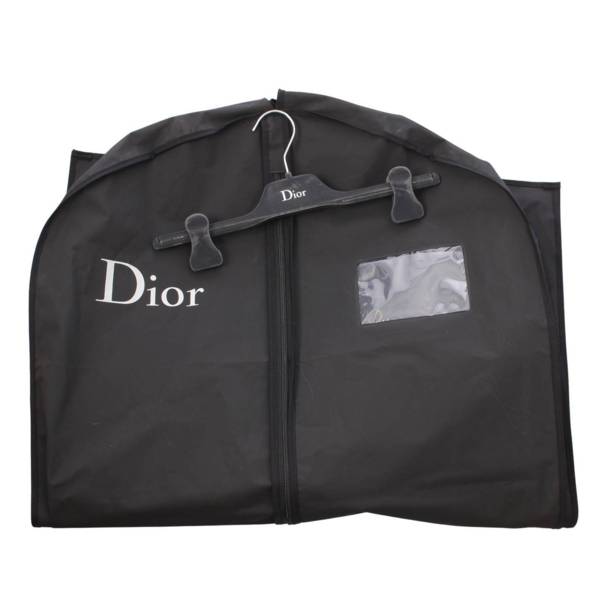 クリスチャンディオール Christian Dior シルク ドット チュール レース ロングスカート 8E21332A1810 ブルー×ブラック  F34 中古 通販 retro レトロ