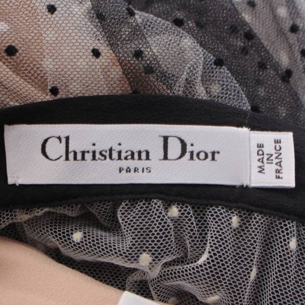 クリスチャンディオール Christian Dior ペチコート付 ナイロン ドット ...