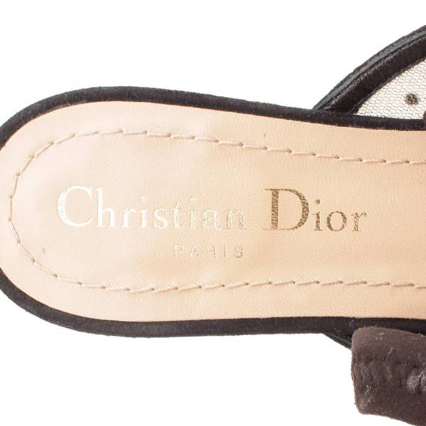 クリスチャン ディオール(Christian Dior) リボン ドット チュール