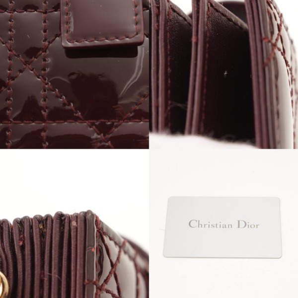 クリスチャン ディオール(Christian Dior) チャーム付き パテント